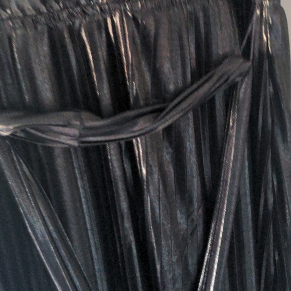 Lane Bryant Metallic Faux Wrap Dress - Picture 5 of 5